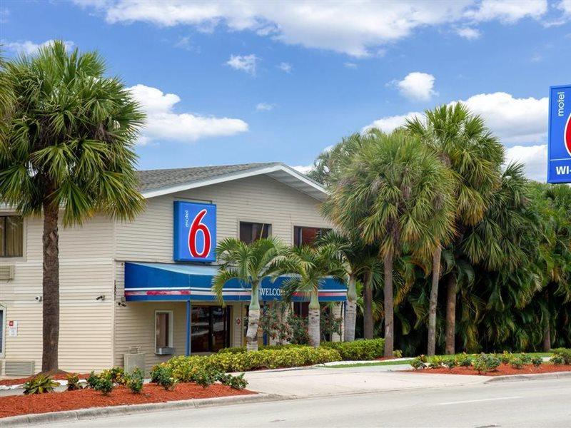 Motel 6-Fort Lauderdale, Fl Exteriör bild